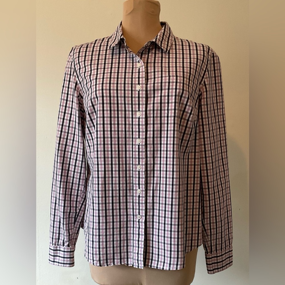 Tommy Hilfiger Women’s Long Sleeve Checked Shirt
